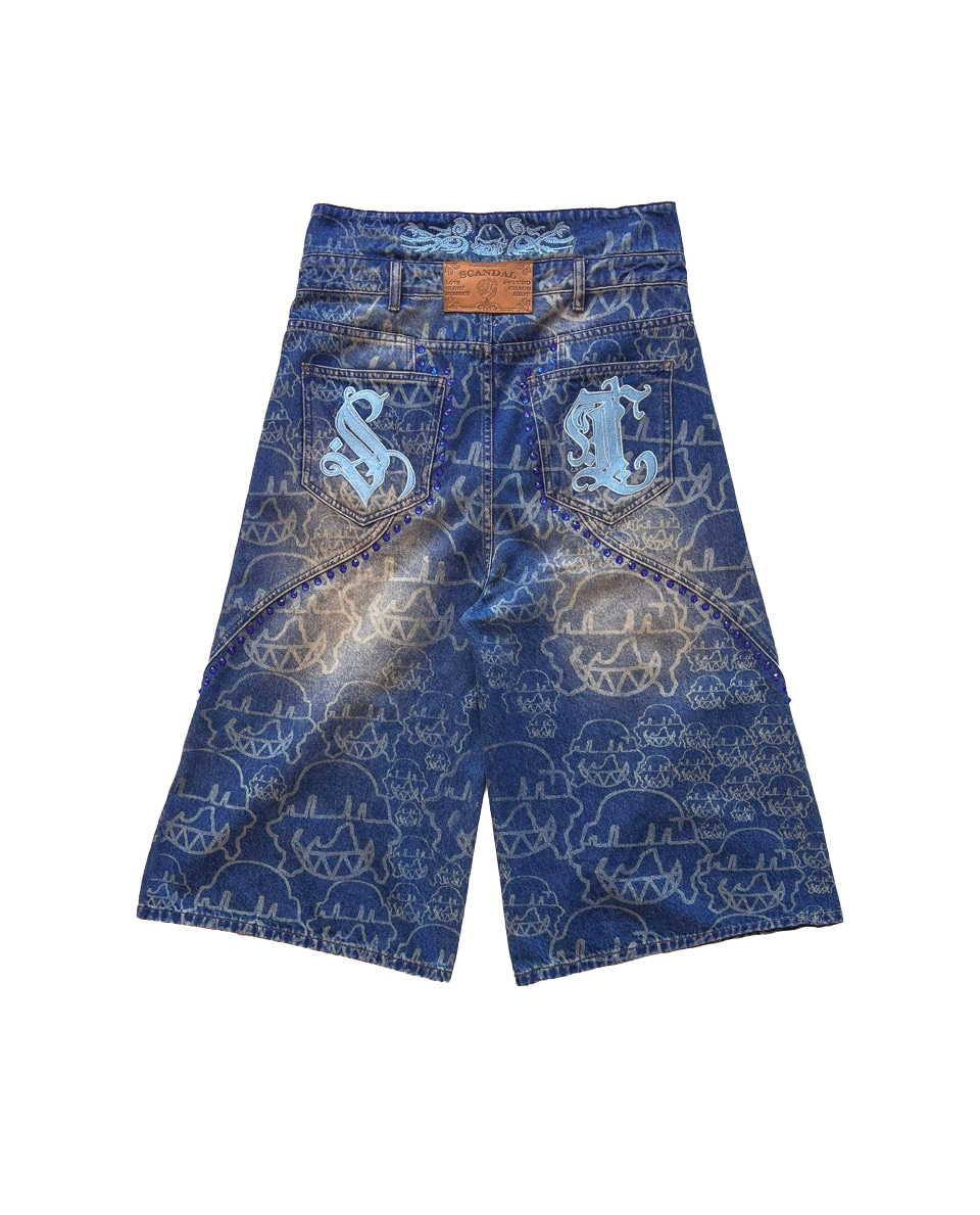 "Indigo" Denim Jorts