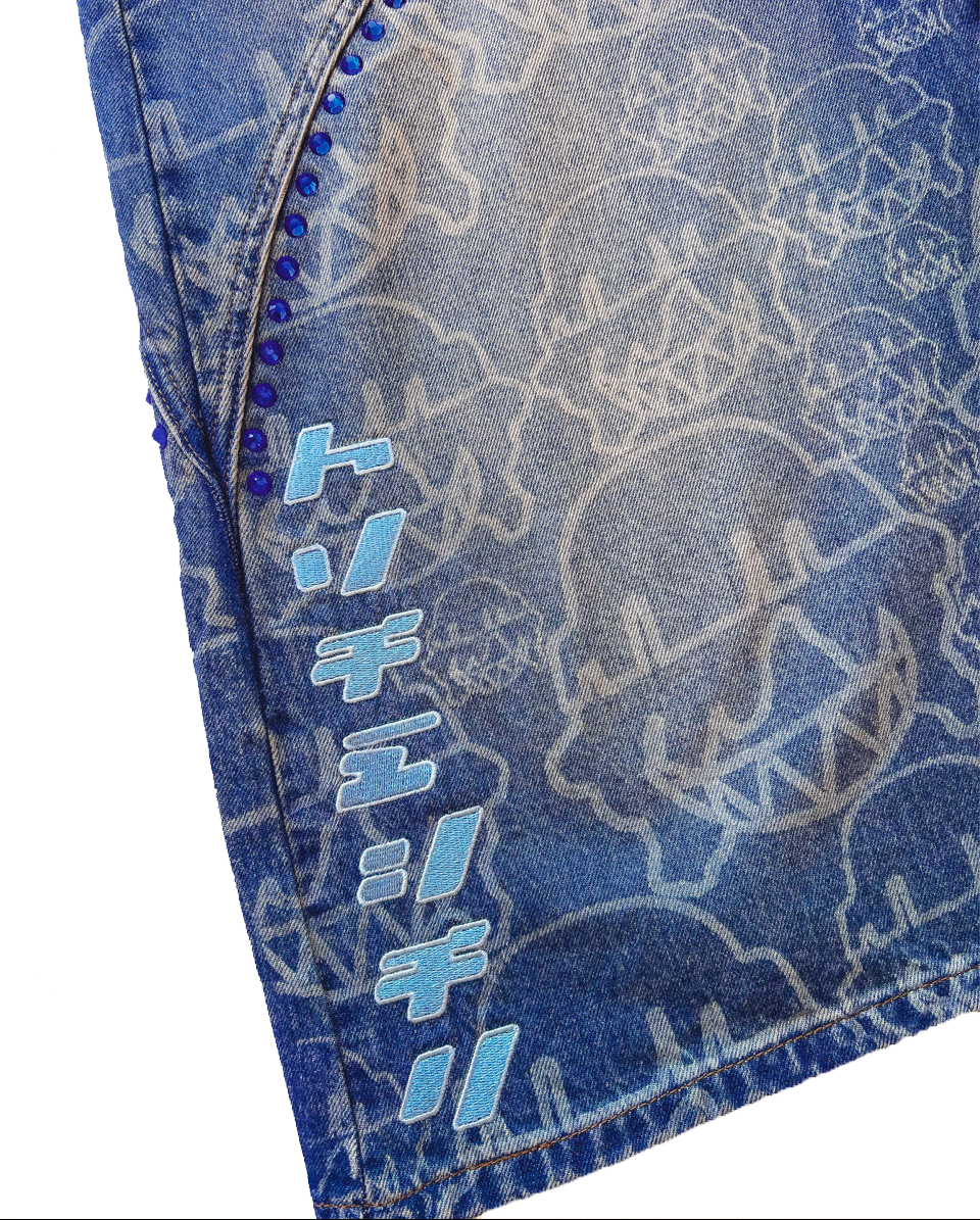 "Indigo" Denim Jorts