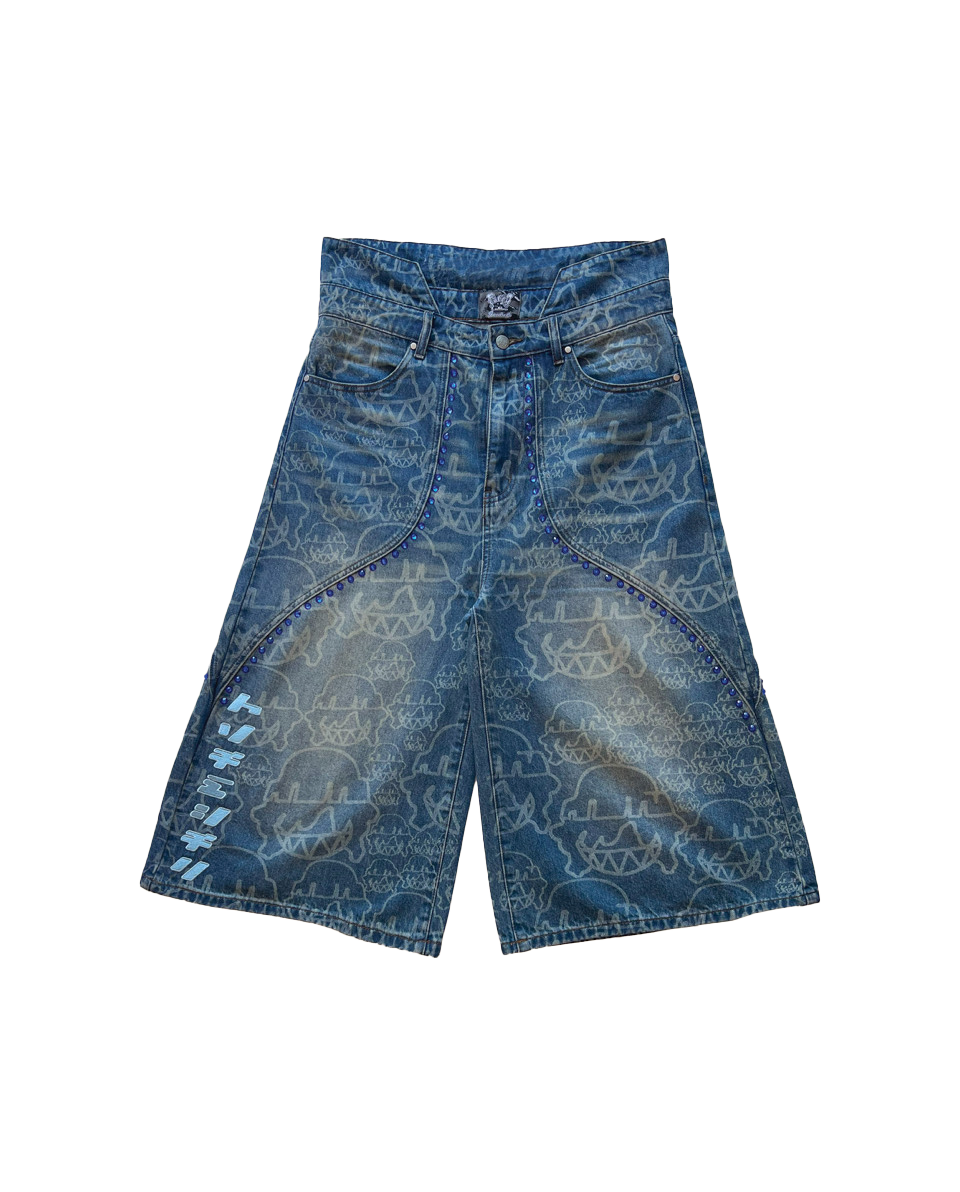 "Indigo" Denim Jorts
