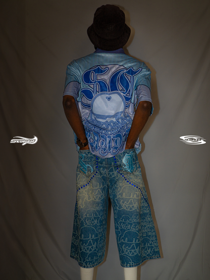 "Indigo" Denim Jorts