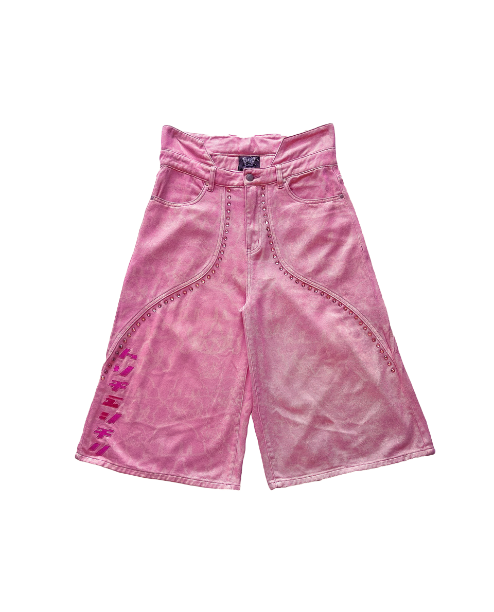 "Sakura" Twill coton jort